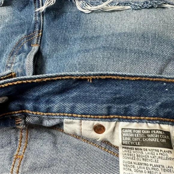 Levi's 501 Denim Shorts - Picture 7 of 15
